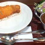 カツカレーは味わい三重奏♪♪♪