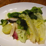 タケル クインディチ - 野菜蒸しもの