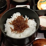 与太呂 - ●ﾗﾝﾁ 昼膳 [内容：天ぷら(海老２尾、野菜4品)＋包み蒸＋造り＋小鉢２種＋季節ご飯＋赤だし] 2,000円 2019年12月