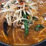 餃子の王将 - 味噌ラーメン(硬麺)