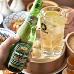 San Cha Jakki Shou Rompou - 台湾ビールで乾杯！
