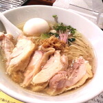 塩生姜らー麺専門店 MANNISH - ここには必ず戻ってくる！塩生姜らー麺肉増し☆不動のNo,1