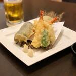 海鮮食家福一丸 - 天ぷら盛り合わせ