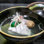安久 - 白甘鯛と蓮根饅頭のお椀