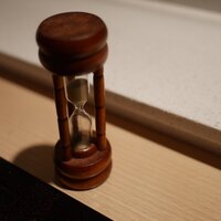 うなぎ時任 - 砂時計で3分　これが時任のやり方