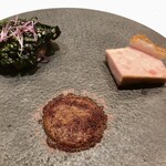 アニエルドール - ガルシア豚、きゃべつ、ほうれん草