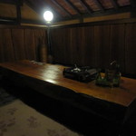 ぼろ蔵 - ２階の宴会用テーブル
