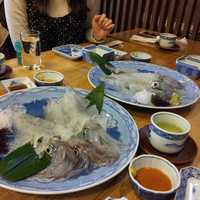 河太郎 中洲本店 - いか活造り定食￥1980