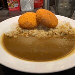 CoCo壱番屋 - クリームコロッケカレー②