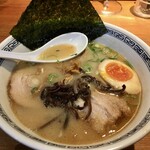 熊本ラーメン ひごもんず - 「まる得ラーメン」770円也。税込。