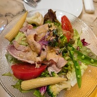 イベリコ・バル 門仲 - イベリコ豚肩ロースのしゃぶしゃぶサラダ  1,300円