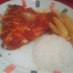 テコテコ - 鶏のパルメザンカツレツ 1760円(税込)