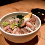 サカナキュイジーヌ・リョウ - 炙り魚3種丼@2,380円