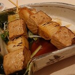 美山 - ネギ鮪煮串