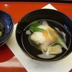 錦水 - 吸物（薄氷大根）