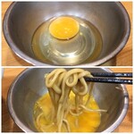 ラーメン二郎 - 【再訪】生たまご