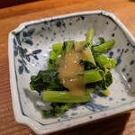 アナゴちらし小町 - お通し