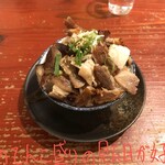 麺房 昭和呈 - 焼豚丼 410円