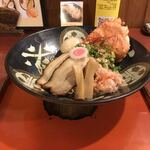 麺房 昭和呈 - 新ずわい蟹まぶし 煮卵のせ 1590円