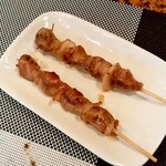 鳥せい - 鳥せい＠帯広中央店　砂ぎも（250円）