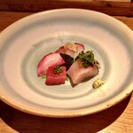 酒井商会 - お造り三点盛り：本鮪 鰆 真鯛