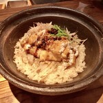 酒井商会 - ごぼうと揚げ穴子の土鍋ご飯