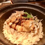 酒井商会 - ごぼうと揚げ穴子の土鍋ご飯