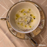 プチレストラン ブーケ・ド・フランス - 牡蠣のポタージュ