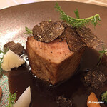 プチレストラン ブーケ・ド・フランス - 梅山豚のﾛﾃｨｰﾙ ﾄﾘｭﾌ掛け