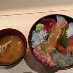 魚河岸 丸天 - 特選　漁師丼　１４３０円