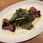 ラ ココリコ - 牛肉のタリアータ