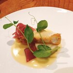 ラ・フォルム ド エテルニテ - 鳥取・日本海の天然ヒラメ　ひらひら農園さんの大根