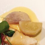 ラ・フォルム ド エテルニテ - ヒラメの下の大根