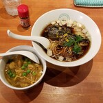 麺屋 六感堂 - お蕎麦屋さんのミニカレー丼＋★元祖★六感堂式 にしんSOBA