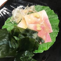 鮨 おさむ - ミンククジラのうねす（ボイル）