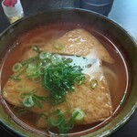 大地のうどん 本店 - きつね大盛