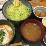 魚屋 小次朗 - 鮪のすき身胡麻だれ丼