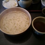 釜揚うどん店あおやま - 釜揚げうどん大（細麺）