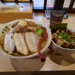 拉麺大公 - G系味噌ラーメン & 肉メシ