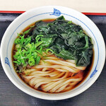 長生うどん - ころうどんｗｉｔｈワカメ