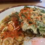 そばの神田 東一屋 - 一味も七味もブチまけろ！  #BCMKR!  
      赤と緑。
      まさにクリスマス。