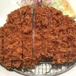 とんかつ檍 - ボリュームたっぷりロースかつ！！