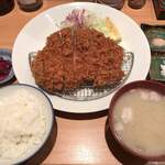 とんかつ檍 - 特ロースかつ定食