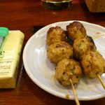 やきとり健歩゛ - つくね。たれ。