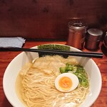 浜堂ラーメン - 煮干そば(細麺)