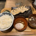 肉汁餃子のダンダダン - 肉汁餃子ライス(￥700円)