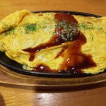 Okonomiyaki Ushitama - オムソバ