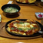 Okonomiyaki Ushitama - ひょうたん焼ビールセット