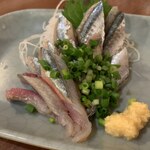 Torimichi Sakaba - 秋刀魚刺身　547円