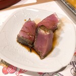 うを徳 - 氷見寒鰤(12Kg)の藁の炙り焼き